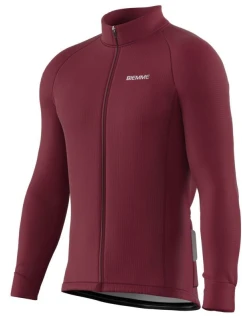 Biemme košile s dlouhým rukávem BELVEDERE bordó M