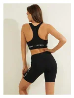 Dámský sportovní top 01GA44KABR0 - JBLK černá - Guess Dámský sportovní top 01GA44KABR0 - JBLK černá - Guess