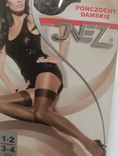 Dámské samodržící punčochy Elastil Inez 20 den - Inez