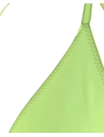 Dámská plavková podprsenka KW0KW02506 MOT neonově žluté - Calvin Klein Dámská plavková podprsenka KW0KW02506 MOT neonově žluté - Calvin Klein