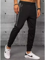 Pánské černé tepláky FashionStreet UX3237