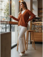 Dámský červený svetr CHICLINE FashionStreet MY2418