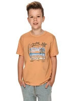 Chlapecké pyžamo 2749 Wadim cinnamon - TARO Chlapecké pyžamo 2749 Wadim cinnamon - TARO