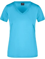Daiber JN 735 Dámské sportovní tričko s výstřihem do V 02.0735 turquoise Daiber JN 735 Dámské sportovní tričko s výstřihem do V 02.0735 turquoise