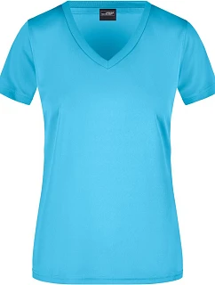 Daiber JN 735 Dámské sportovní tričko s výstřihem do V 02.0735 turquoise