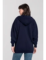 Fruit of the Loom Iconic Premium Hooded Sweat Jacket Mikina s kapucí z těžké bavlny 16.2286 deep navy Fruit of the Loom Iconic Premium Hooded Sweat Jacket Mikina s kapucí z těžké bavlny 16.2286 deep navy