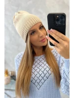Dámská čepice Berry K344 beige Dámská čepice Berry K344 beige