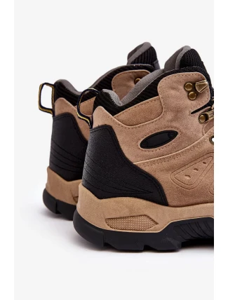 Pánské trekové boty Trapper Béžová Fontanoe Pánské trekové boty Trapper Béžová Fontanoe