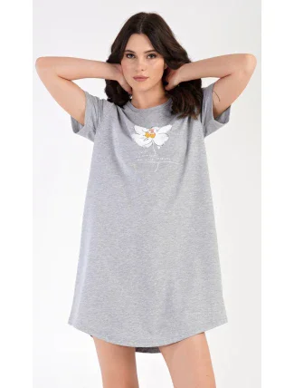 Dámská noční košile s krátkým rukávem Helena Dámská noční košile s krátkým rukávem Helena