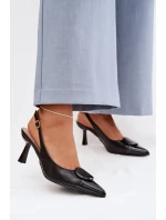 Sandály na podpatku  model 225217 Step in style