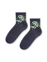 Vzorované netlačící ponožky Steven art.099 35-40