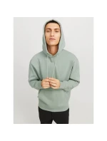 Jack&Jones pánská mikina JJESTAR BASIC SWEAT HOOD NOOS 12208157 ICEBERG GREEN