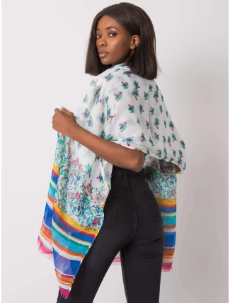 Šátek AT CH WJ 1X08426 bílý a modrý