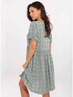 Šaty D73771M30466A pistácie