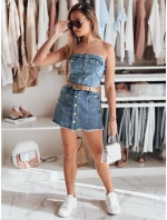 Dámský korzetový top GORSETORA modrý FashionStreet RY2826 Dámský korzetový top GORSETORA modrý FashionStreet RY2826