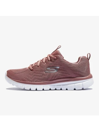 Skechers Graceful Get Connected dámská růžová sportovní obuv (12615-MVE) dámské