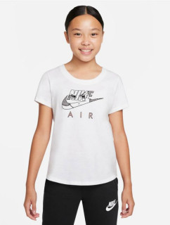 Dívčí tričko Sportswear Mascot Scoop Jr DQ4380 100 - Nike