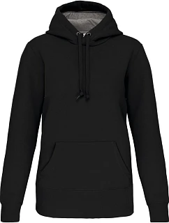 Kariban K 443 Mikina s kapucí z těžké bavlny 20.K443 black