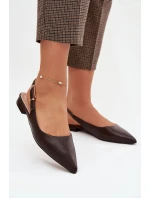 Baletky se zlatým sponkem čokoládové Iverelle