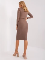 RV sukně SD 9186.39P hnědá RV sukně SD 9186.39P hnědá