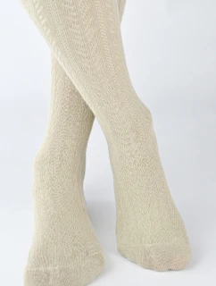 ŽEBROVANÉ PUNČOCHÁČE VE TVARU RYBÍ KOSTI RB012 2-6 LET