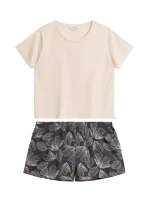 Dámské pyžamo 489 peach - Atlantic