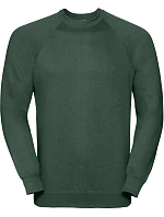 Russell Athletic 762M Raglánová mikina 10.762M bottle green