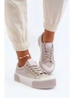 Dámské tenisky na tlusté podrážce Lee Cooper LCW-24-31-2178 šedé