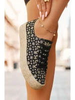 Vzory tenisky dámské na platformě s pletením Lee Cooper LCW-25-08-3647L černé