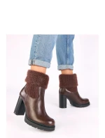 Boty na podpatku  model 221641 Solea