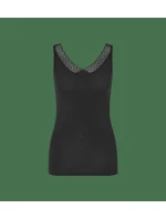 Feel of Modal Tank Top - BLACK - TRIUMPH BLACK - TRIUMPH Feel of Modal Tank Top - BLACK - TRIUMPH BLACK - TRIUMPH