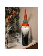 VÁNOČNÍ DEKORACE MICKEY KRYT LAHVE PŘÍBORY UBROUSKY