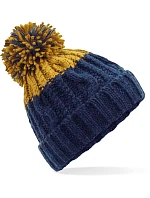 Beechfield B 437 Čepice Apres 53.0437 oxford navy/mustard Beechfield B 437 Čepice Apres 53.0437 oxford navy/mustard