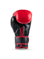 Boxerské rukavice z přírodní kůže Warrior RED