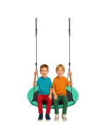 ZAHRADNÍ HOUPAČKA ČAPÍ HNÍZDO 110CM XXXL ZELENÁ
