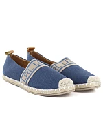 Dámské polobotky espadrille modré Potocki PY16373