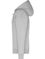 Daiber 8034 Pánská mikina s kapucí "Lounge" 02.8034 soft grey