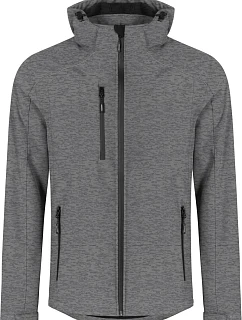 Promodoro 7850 Pánská 3-vrstvá softshellová bunda 40.7850 heather grey
