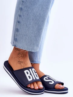Dámské pantofle Big Star Classic JJ274A323 námořnická modrá