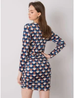 Šaty DHJ SK 12695.26P tmavě modrá