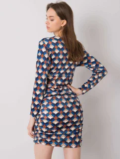 Šaty DHJ SK 12695.26P tmavě modrá