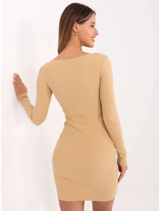 Šaty FN SK 4607.16X velbloud Šaty FN SK 4607.16X velbloud