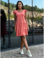 TW SK 2113 šaty.17P korál