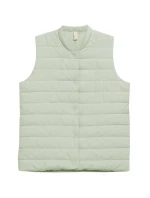 Dámská vesta W HOL22 KUDP600 42S Světle zelená - Outhorn Dámská vesta W HOL22 KUDP600 42S Světle zelená - Outhorn