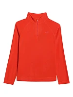 Chlapecká fleecová mikina 4F M058 červená 4FJWAW25UFLEM058 62S