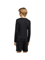 Adidas Entrada 26 dětské tričko s dlouhým rukávem černé KF5879