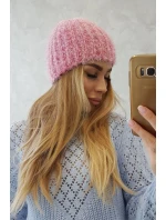 Dámská čepice Cina K259 tmavě růžová Dámská čepice Cina K259 tmavě růžová