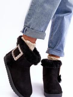 Ocieplené Sněžnice S Klíčem Černé Dulca