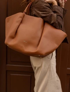 Velká dámská taška Shopper Big Star SS574006 Camel