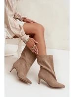 Boty na podpatku  model 222512 Step in style